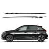 For Opel Corsa C E F D 2PCS Car Side Door Stickers Vinyl DIY Modified Sports Racing Stripe Pattern Stickers Vehicle Decoration