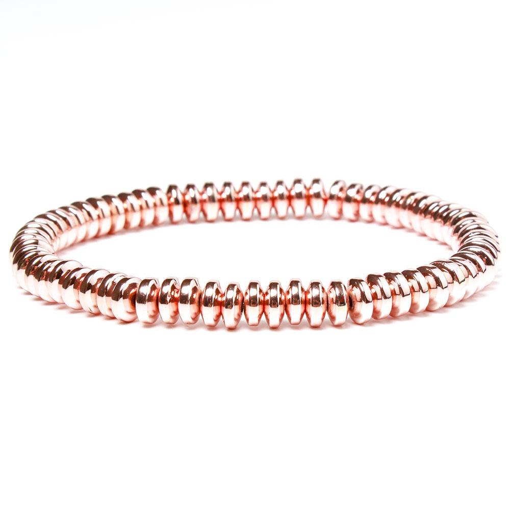 JYL TS Bracelet  Women s Bead Woven Design Enhances Elegance Rose Gold фелдграу