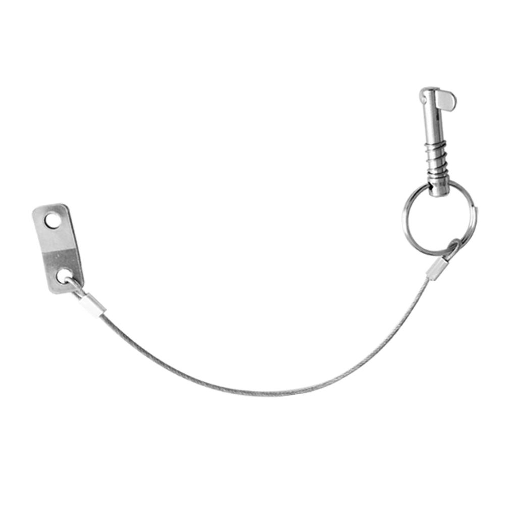 Durable Stainless Steel Quick Release Pin Marine Deck Hinge Jaw Slide Fitting for Pool Boats