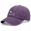 [Cute Bee Baseball Cap] Inspirational "Kind" Letter Print Polyester Adjustable Breathable Casual Outdoor Sports Dad Hat For Women Men