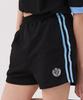 AWESOME STUDIO Line Color Block Shorts Melange Grey