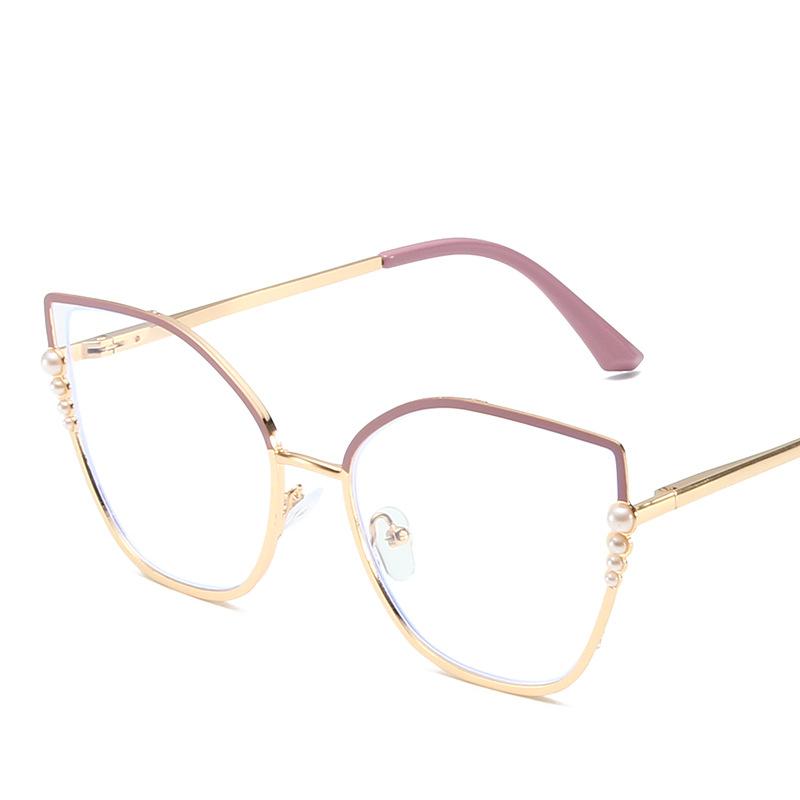 

Женские очки с защитой от синего света, модные, индивидуальные, в стиле ретро, ​​повседневные студенческие повседневные очки для обучения, простые очки