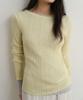 TOWAV Esen Slim Knit_Light Yellow