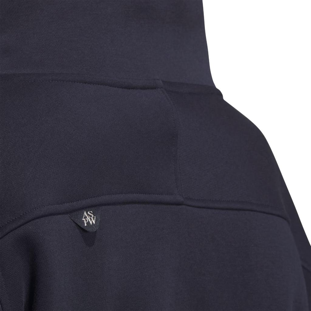 Adidas Small Logo Series Fleece Jacket Women Jacket Legendary-Ink-Blue JJ3567