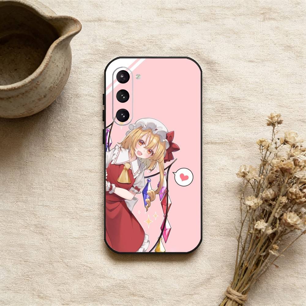 Game Touhou Project Phone Case For Samsung Galaxy A73,21,22,32,71,53,52,51,80,5G Soft Black Cover