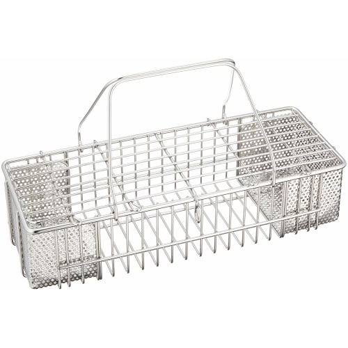 Endo Shoji Commercial-Grade Cylindrical Chopstick Disinfection Basket, Large, 18-8 Stainless Steel, Made in Japan, ASYE303