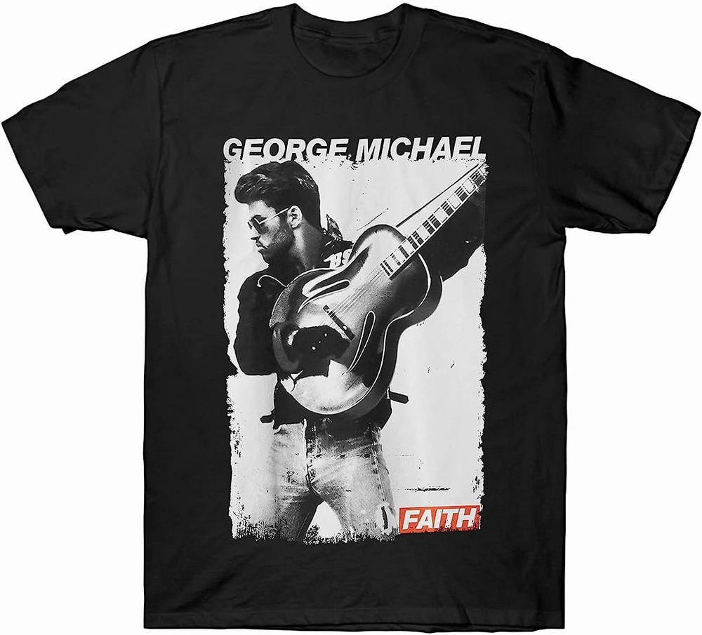 T-shirt George Michael Uomo Donna Faith Dalla S alla 5XL