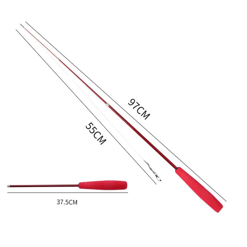 97cm Retractable Cat Feather Toys Kitten Funny Rod Cat Wand Toys Plastic Pet Cat Toys Interactive Stick Pet Cat Supplies