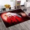 1PC Inuyasha Carpet Office Decorative Carpet For Living Room Bedroom Door Mat Floor Rug Computer Chair Area Rug Perfect Holiday Gift