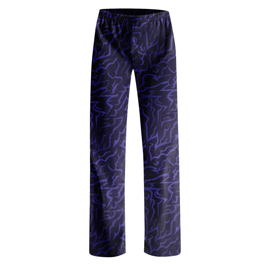 Pyžamové kalhoty Noční prádlo Ležérní Stahovací šňůrka Elastický pas Kalhoty Pohodlné Rovné Jóga Volné Kalhoty