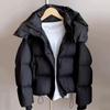 Waterproof Down Cotton Padded Jacket Hooded Short Women's Winter Clothes Korean Style Puffer Jacket Coat Outwear Female