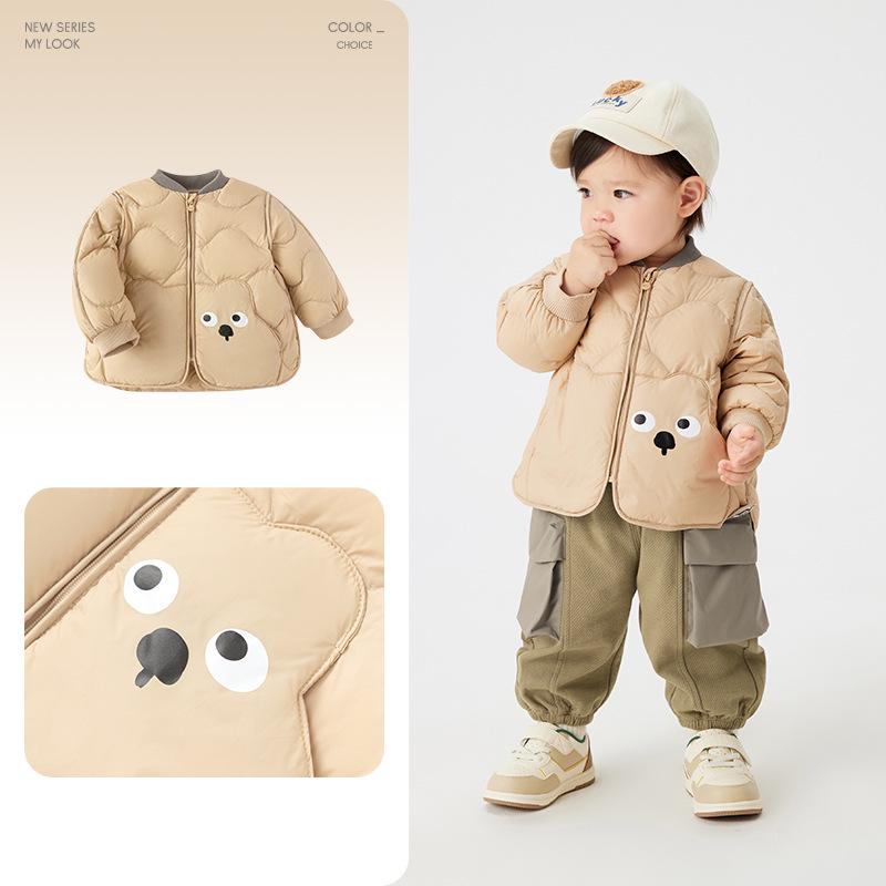 Children s Unisex Cartoon Winter Down Jacket 130 cm