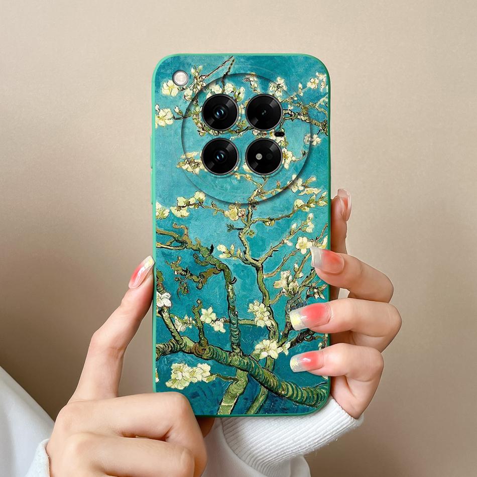 

For Infinix Zero 40 4G 5G Case Coconut Tree Back Cover For Infinix Zero40 Full Protection Soft Liquid Silicone Phone Shell Coque Infinix Zero 40