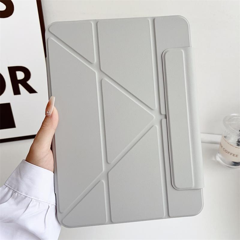 

Чехол для iPad Air 6 7 11 iPad Pro 11 12.9 13 Съемная магнитная обложка iPad A16 11-го 10-го 9-го Air 1 2 3 4 5 10.9 Funda iPad mini 6 7 серый