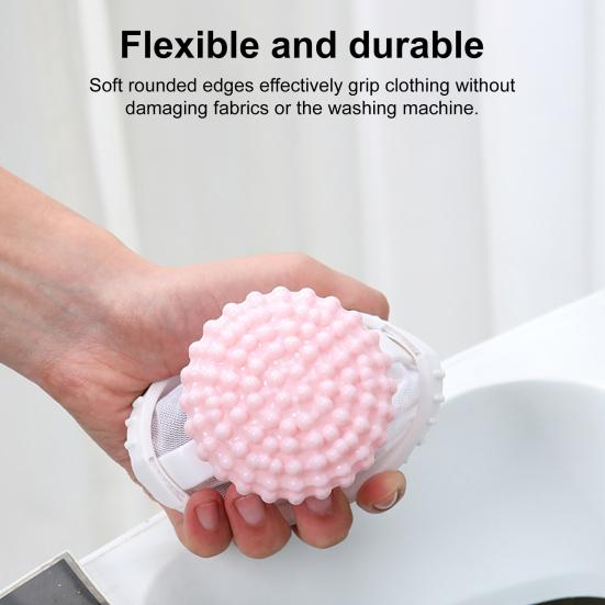 Lint Remover Laundry Floating Hair Filter Reusable Washing Machine Hair Remover Bag Self-Cleaning Mesh Filter