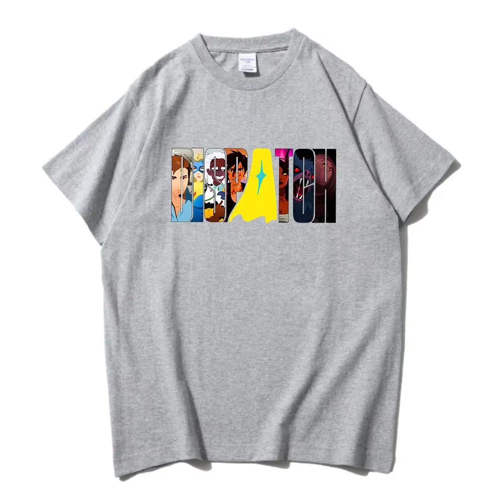 

Hot Game Dispatch Logo Print Tshirt Short Sleeve Cotton Male Tshirts Oneck Unisex Streetwear Hip Hop Fashion Graphic Tee 4XL