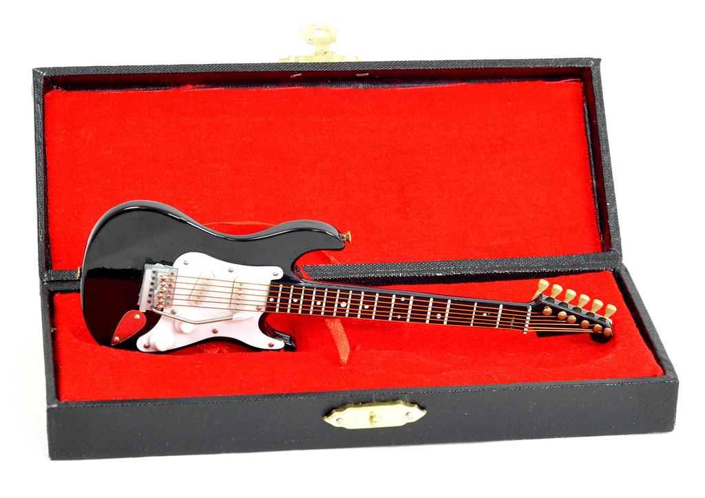 SUNRISE SOUND HOUSE Sunrise Sound House Miniature Musical Instrument Guitar GE34-15cm BK/Electric