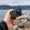 Matte Silicone Camera Lens Cover for X6 Action Camera with Molded Side Openings and Wipe-Clean Care After Commuting, Travel, Cycling, or Hiking