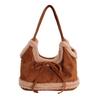Fashi Simple Versatile Faux Suede Haspr Sweet Shoulder Bags 2026 High Quality Large Capacity Exquisite Women's Tote Bag