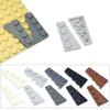 30Pcs MOC Wing Shape Wedge Plate 4 x 2 Left Right Building Blocks Puzzle Particle Bricks Toy Kid Gifts Compatible 41770 41769