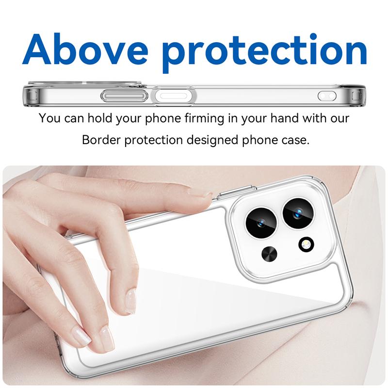 Transparent Case For Xiaomi Poco C85 Case Anti-knock Silicone Colorful Cover Poco C85 Case For Poco C85 Shockproof Phone Case