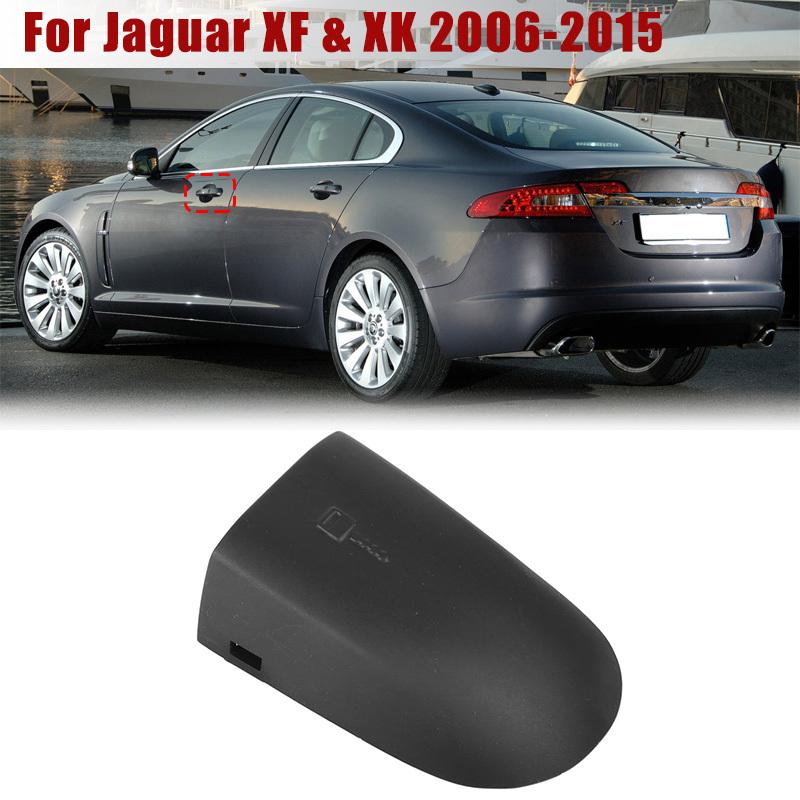 Car Front Left Door Handle Cover Cap for Jaguar XF & XK 2006-2015 Exterior Door Handle Grey Cover C2P7224XXX C2P7224