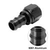 X AUTOHAUX Push Lock Hose Fitting Barb End Adapter Fuel Line Fitting 6061