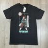 Demon Slayer Graphic T Shirt Tanjiro Kamado Black Men’s SMALL Spener’s NWT Unisex T-Shirt