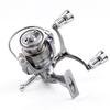 Versatile Saltwater Golf Spinning Reel with Metal Double Handle for Long Cast & Micro Lure Fishing