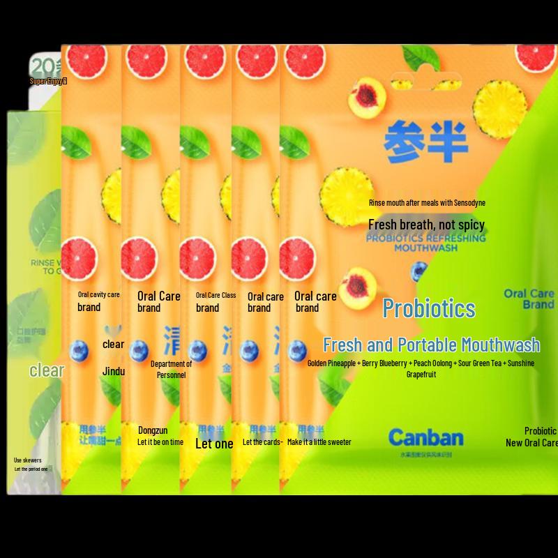Canban Probiotic Portable Mouthwash Value Pack