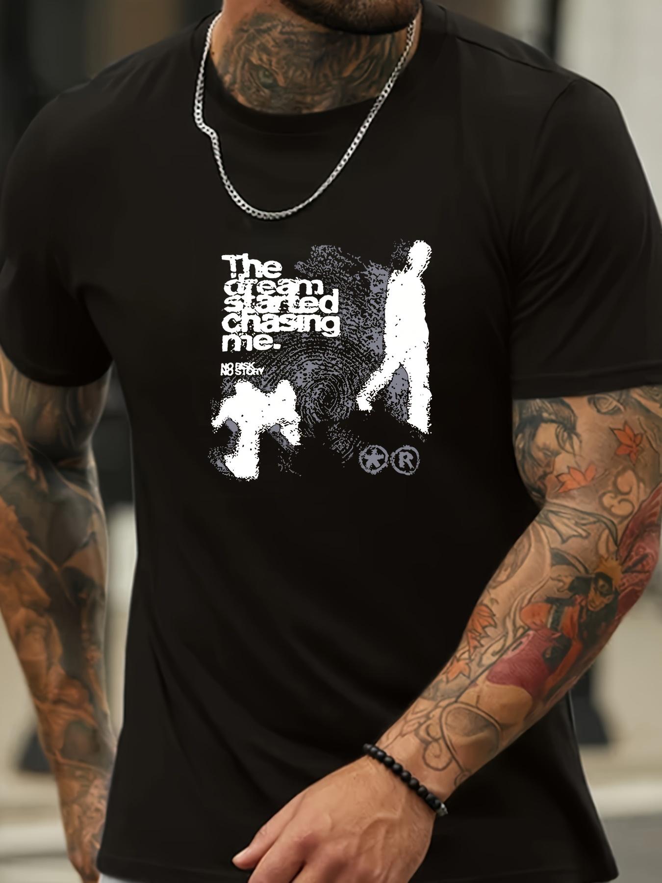 

DERNM Heavyweight Cotton T-shirt - Funny Dad Pregnancy Announcement Tee with The Birthday Champion Has Been Charged Me Slogan S