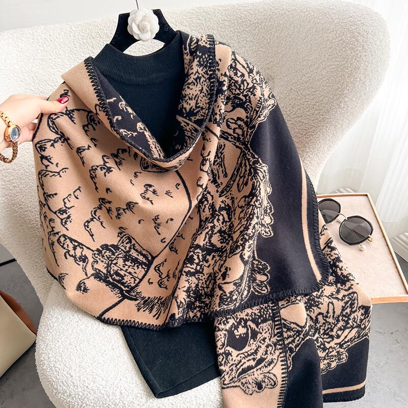 Liangsu Women s Warm Imitation Cashmere Scarf