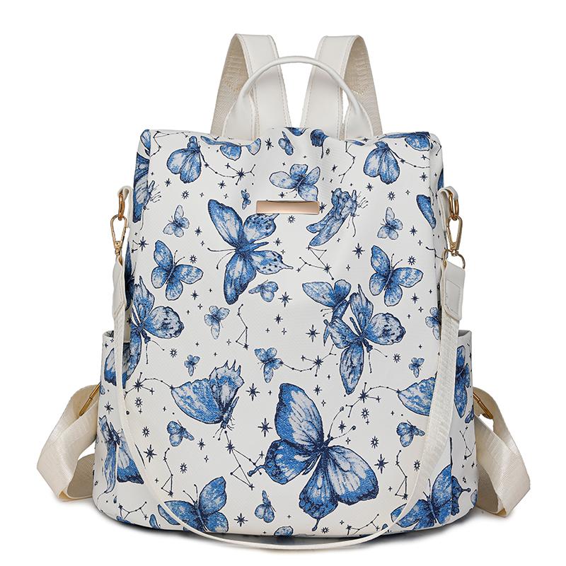 

Водонепроницаемый подростковый рюкзак из нейлона, модный рюкзак для девочек, вместительная женская сумка через плечо