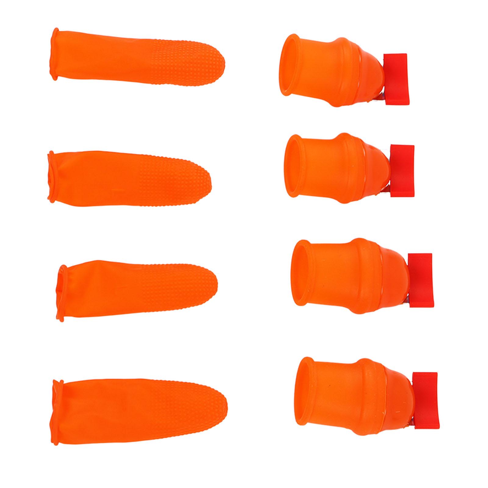 

Силиконовый нож на палец Нож на палец из нержавеющей стали Сборщик для очистки Сбора овощей Перец Фасоль Плоский нож