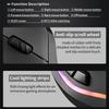 Vertical Wireless Mouse Adjustable DPI Ergonomic Mouse Rechargeable Tri-Mode BT+2.4GHz+Wired 7 Buttons for PC Laptop Mac