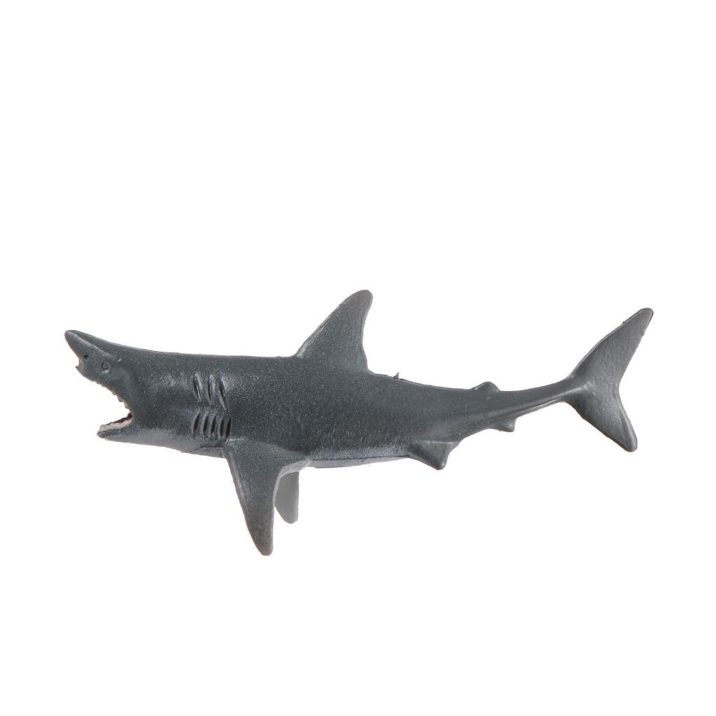 (Precious memory)Simulated Marine Animal Figure Model Shark Dolphin Children Toys 12Pcs