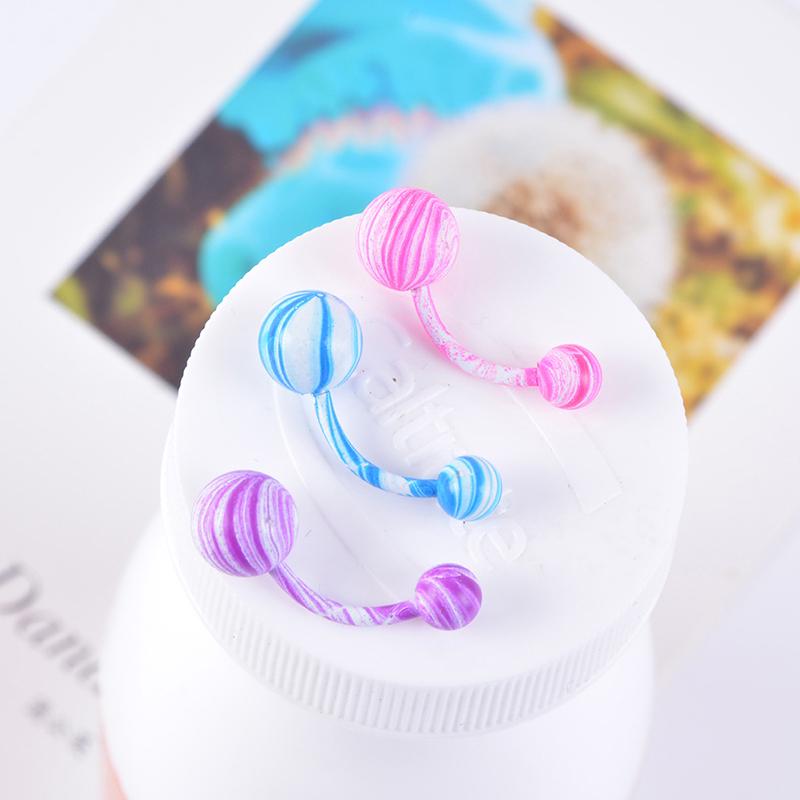 16Pcs Mix Umbigo Umbigo Anel Barbell Bola Corpo Jóias
