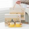 Ceramic Coffee Cup Saucer Spoon Set, Home Couple Office Drinking Water Exquisite High-Value Gift Box