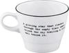 Moomin 80th Anniversary Breakfast 10x8cm Craft Cecera Yamaka Made in Mug, 300ml, Diameter, Art, Monochrome, Friends, White, Inglaze, Shoten, Japan,