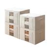 Foldable Canvas Clothes Storage Box for Wardrobe