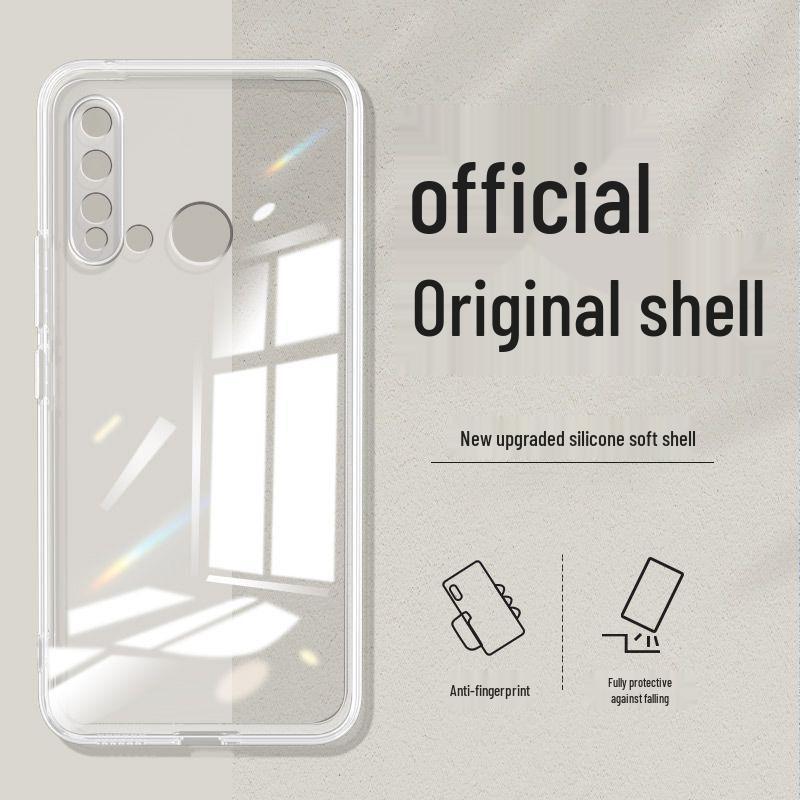 Huawei P20 Lite 2019 Liquid Silicone Case - Full Coverage, Drop Protection, Solid Color, Skin-Friendly Feel.