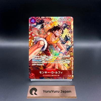Monkey D Luffy OP16-015 SR-P Time Battle Japanese ONE PIECE Card 2026