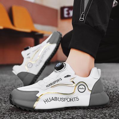 Men Shoes Leather Casual Fashion Sneakers Slip On Male Sport Running Shoes Breathable Training Walking Tennis Flats 2025 Big 47