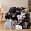 Manta de Franela de Moda Billie Eilish Hit Me Hard and Soft Manta Suave para Cama Dormitorio Sala de Estar Viaje Regalo Niño