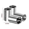 4pcs Car Wheel Tire Valve Caps Air Stem Covers For Honda Civic Accord Fit Jazz Pilot CRV Odyssey Passport City Shuttle HRV Vezel
