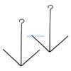 B0KB Fruit Holder Bird Feeder Hanging Iron Hook Large Capacity For Garden Patio