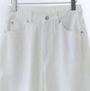 2025 Women's Cotton Stretch Denim Straight-Leg Jeans: Slimming & Versatile Casual Wide-Leg Pants