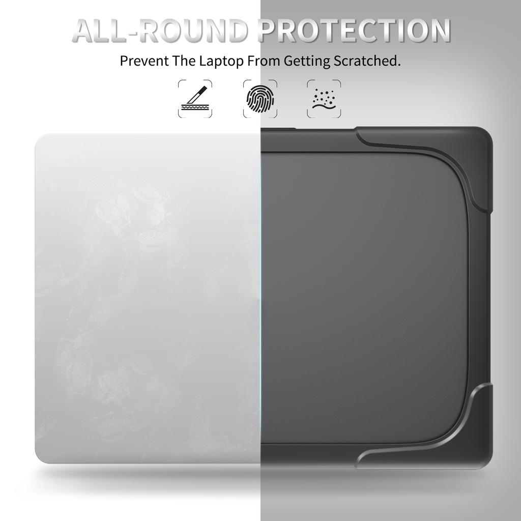 For Microsoft Surface Laptop 7 13.8-inch Laptop Case Stand Design Notebook TPU PC Cover