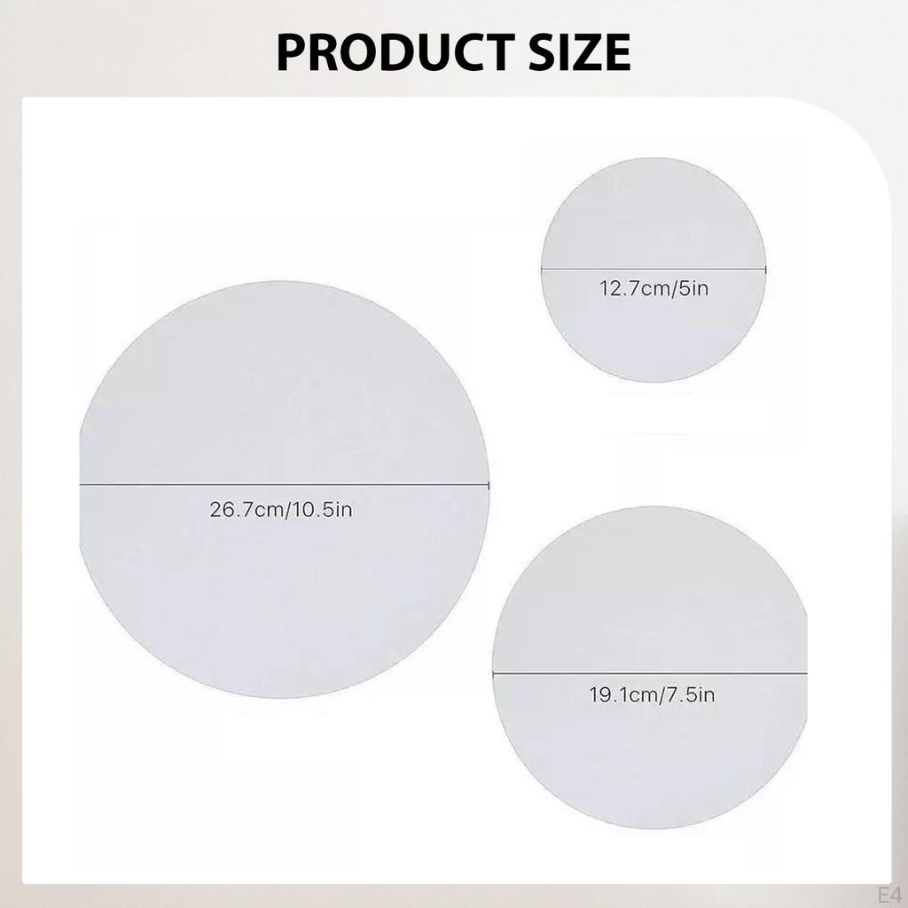 Plate Dividers China Storage Containers Protection for Coffee Saucer