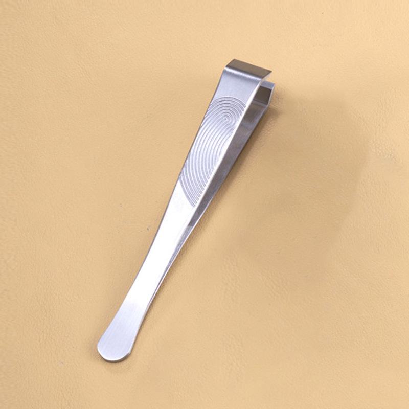 

Extra Wide Mouth Stainless Steel Tweezers for Beard, Whiskers, White Hair, Chicken Feathers, and Pig Bristles.